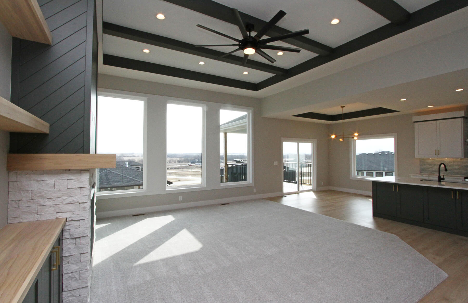 Elevate spec home interior
